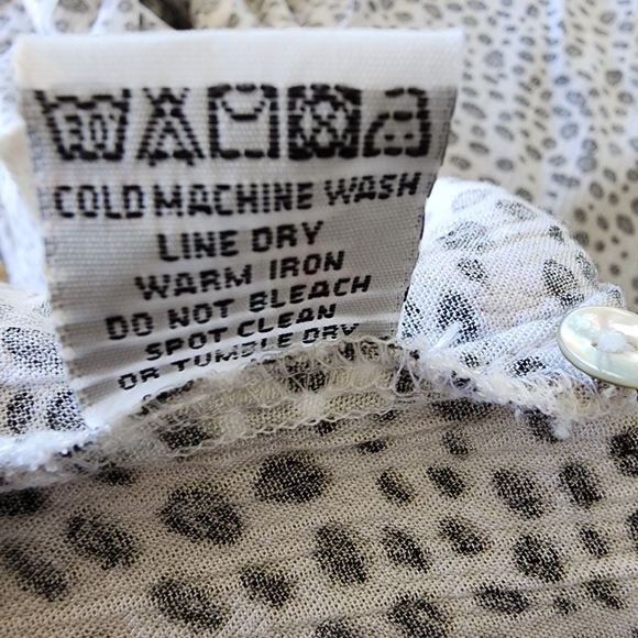 Billabong top crossover long sleeve blouse size 14 NWT - Picture 9 of 12